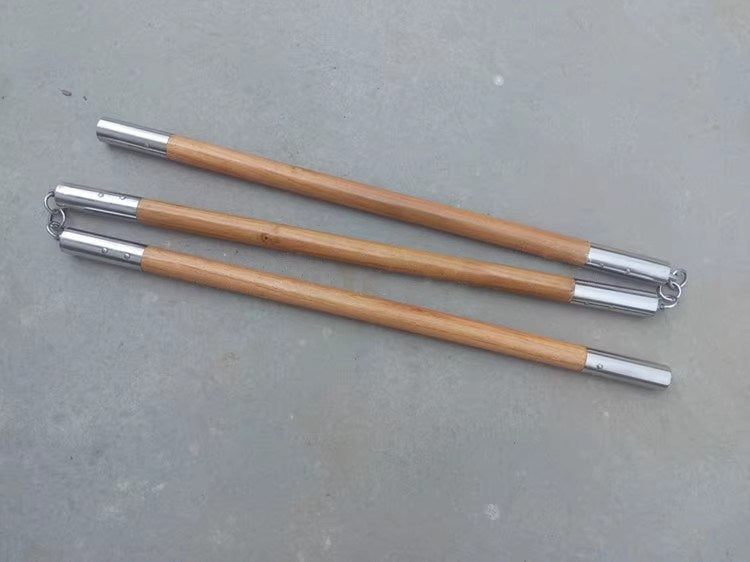 Holz-Stock mit 3 Abschnitten