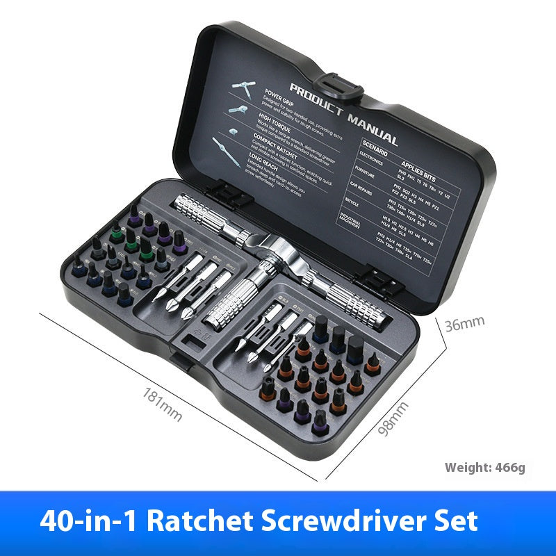 24-in-1 Ratschenschraubendreher-Set – Bild 2 | LuxeStyle