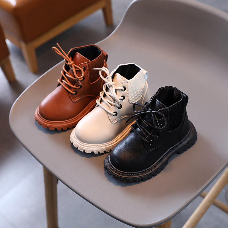 Kinder Martin Boots aus Mikrofaser-Leder – Bild 10 | LuxeStyle