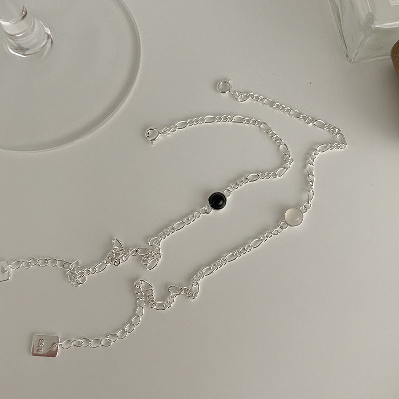 S925 Sterling Silber Armband mit schwarzem Onyx – Bild 7 | LuxeStyle