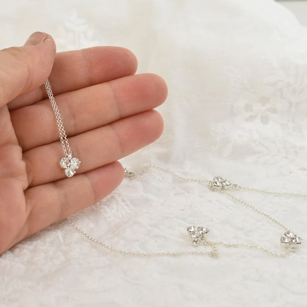 Rhinestone Rücken-Kette für Hochzeiten