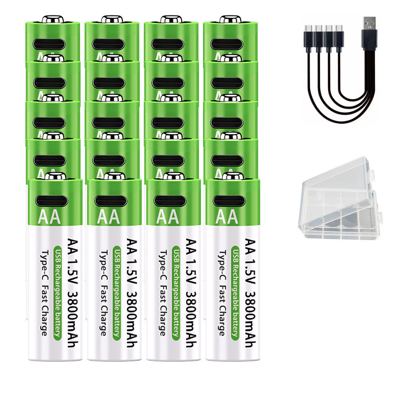 AA Lithium-Akku, 1.5V, USB-C, 3800mWh