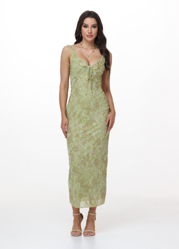 Vintage Kleid mit Slim-Strap – Bild 5 | LuxeStyle