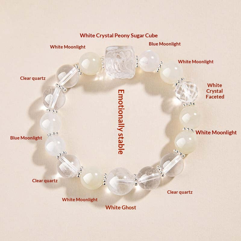 Citrin- und Kristallarmband – Bild 7 | LuxeStyle