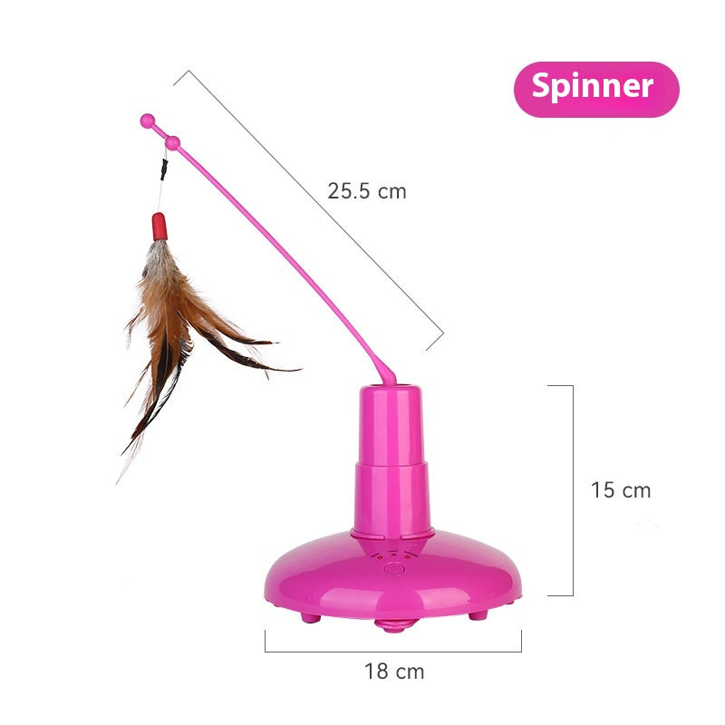Katzenspielzeug mit Drehkopf