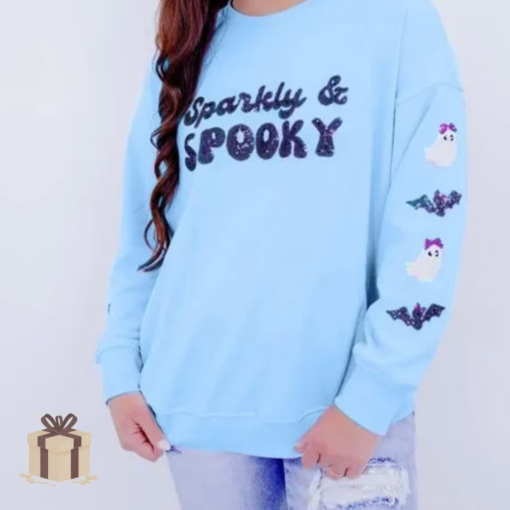 Pailletten-Hoodie für Damen