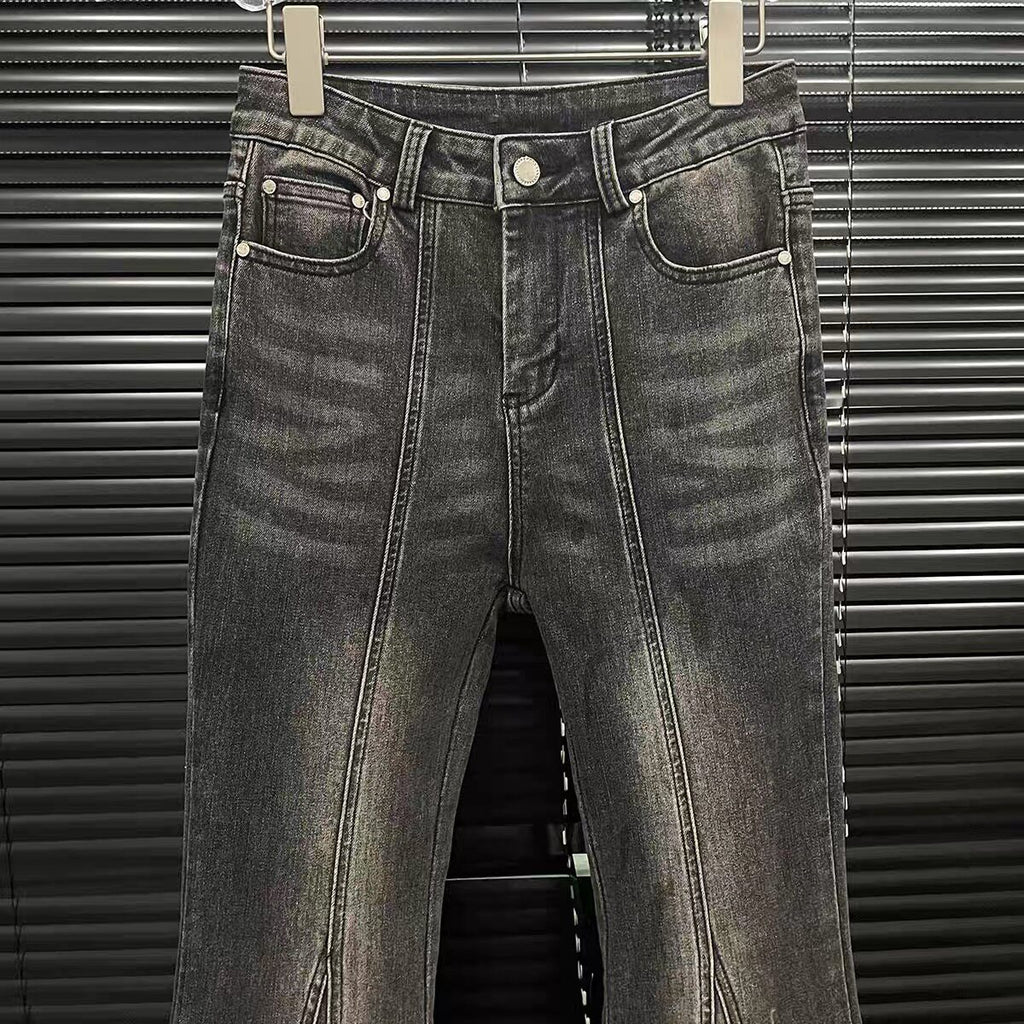 Retro Jeans mit Elaschanbund