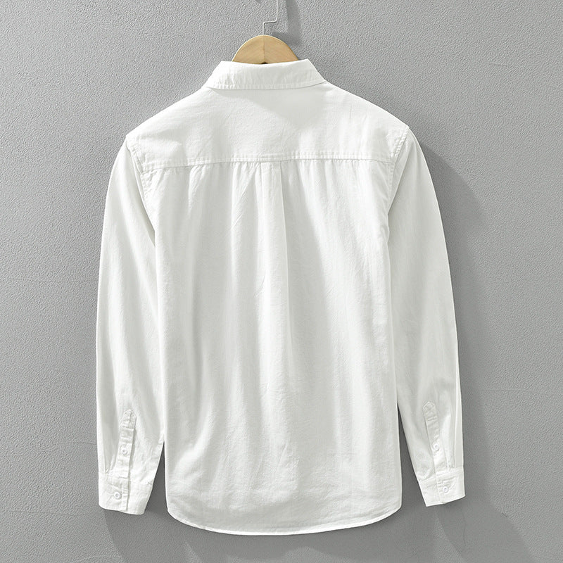 Herren-Langarmshirt im japanischen Stil – Bild 4 | LuxeStyle