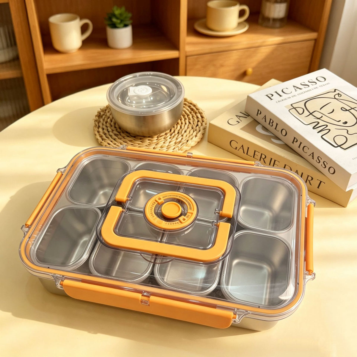Küchen-Organizer aus Edelstahl | LuxeStyle