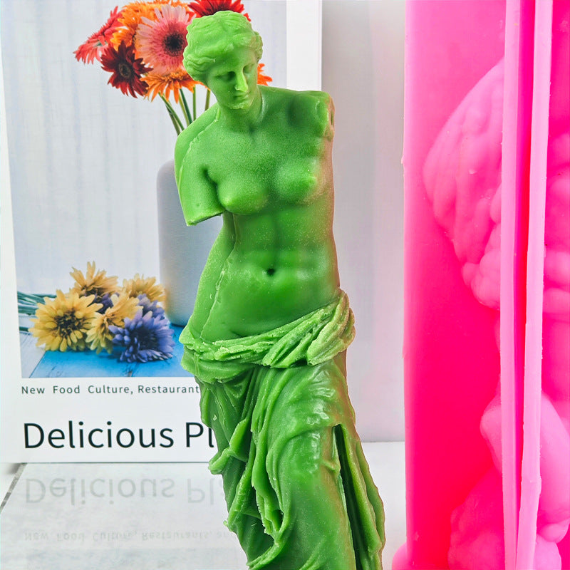 Milos Venus Kerzenform aus Silikon – Bild 1 | LuxeStyle