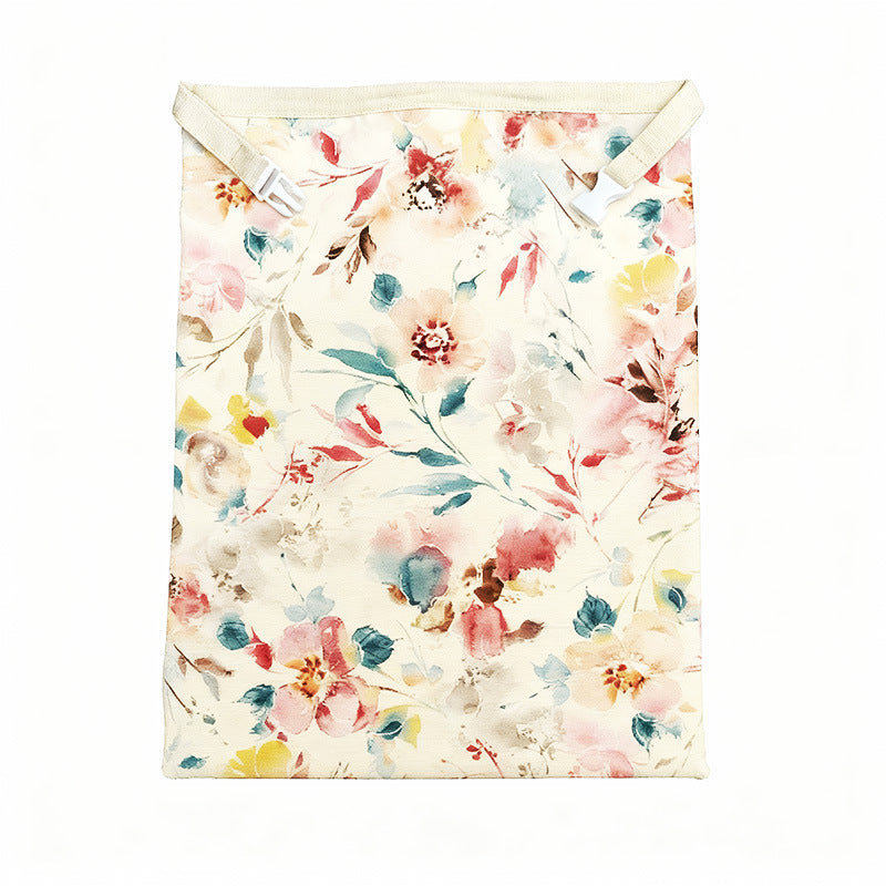 Aufbewahrungstasche mit Schnappverschluss und Bienenwachs-Print – Bild 5 | LuxeStyle