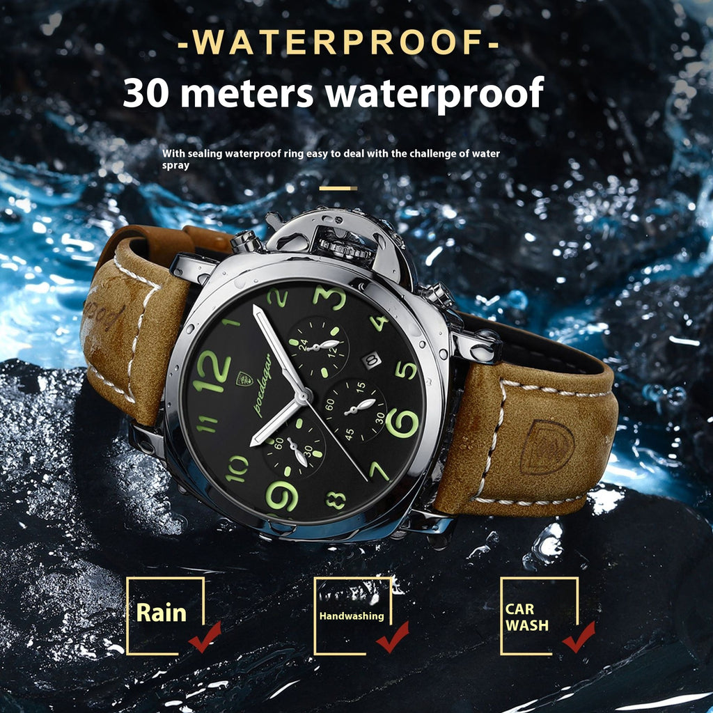 Herren-Armbanduhr im sportlichen Design