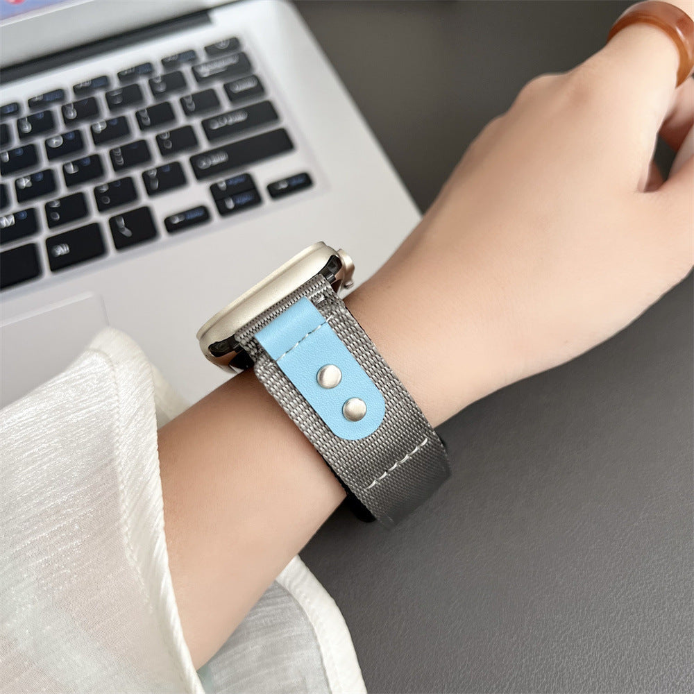 Nylon-Farbenpassender Armbanduhr-Gürtel – Bild 7 | LuxeStyle