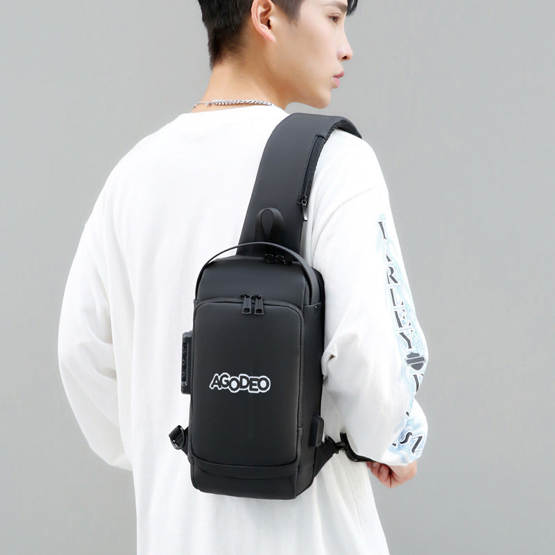 Leichte Crossbody Bag für Herren im Street Style