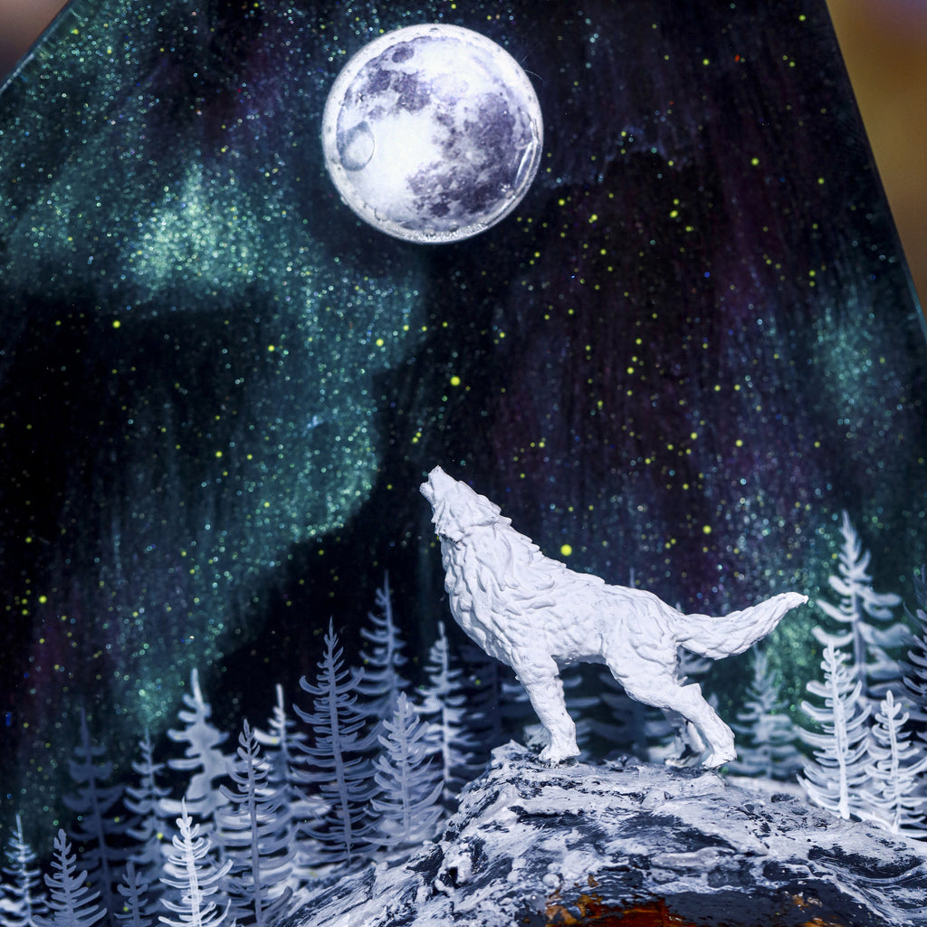 Schneewolf-Lampe