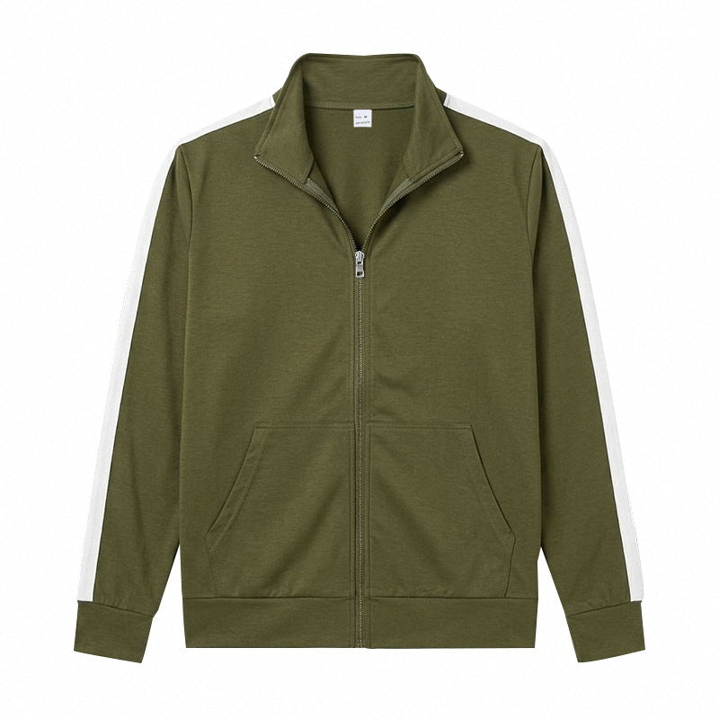 Herren-Jacke Relaxed Fit Sporty Zip-Up