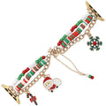Armband für Apple Watch mit Weihnachtsmuster | LuxeStyle