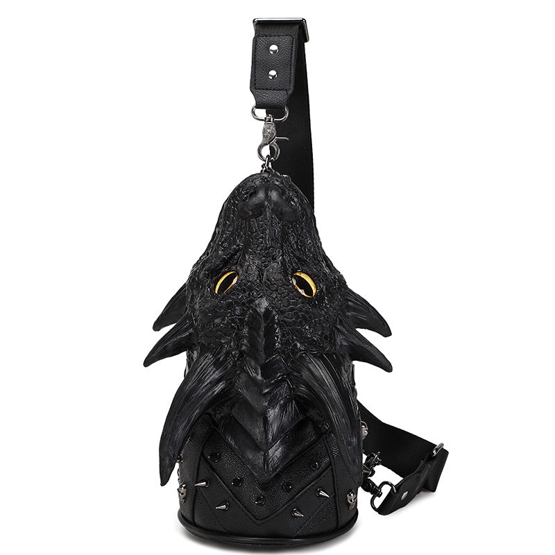 Cargobag mit Kette – Schwarz, Gold, Silber – Bild 5 | LuxeStyle