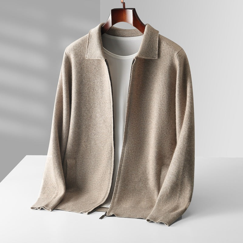 Herren Pullover aus reiner Wolle