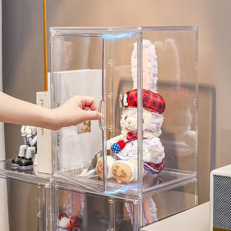 Staubdichte Aufbewahrungsbox aus transparentem Acryl – Bild 14 | LuxeStyle