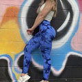 Atmungsaktive Kompressions-Yogahose mit Shaping-Effekt