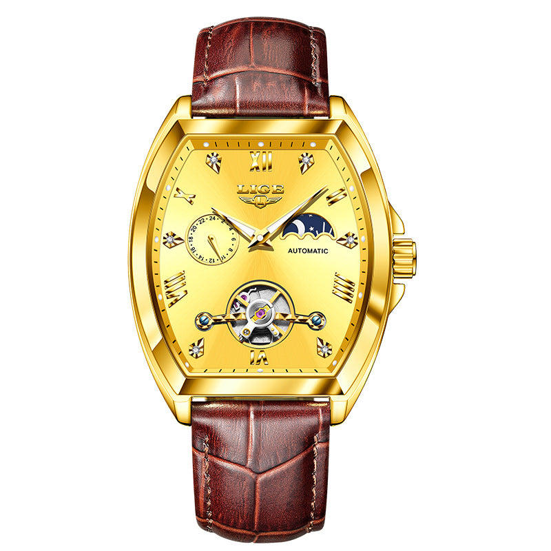 Herren-Tourbillon-Armbanduhr
