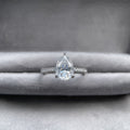 Eleganter 925 Silber Moissanite Ring für Damen | LuxeStyle
