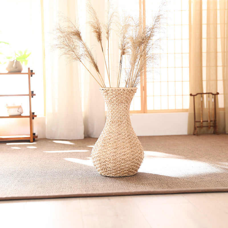 Geflochtene Vase aus Pflanzenfasern – Bild 8 | LuxeStyle
