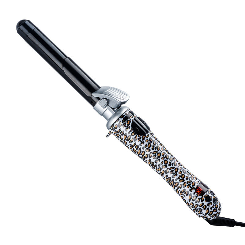 Automatischer Lockenstab mit Leopard-Print