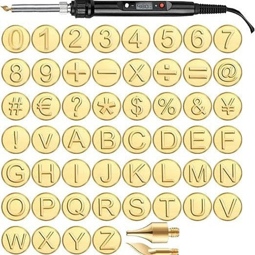 Lötkolben-Set mit 26 Gravurköpfen – Bild 6 | LuxeStyle