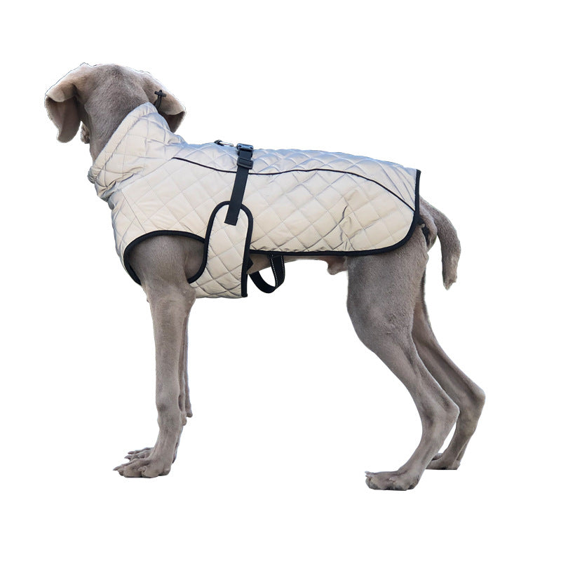 Reflektierende Taktikjacke für Hunde