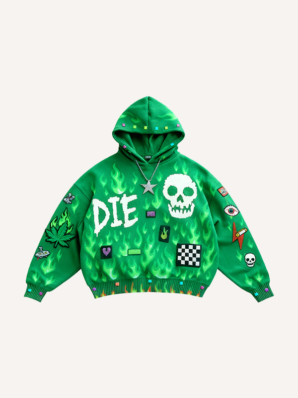 3D Muster Hoodie für Herren