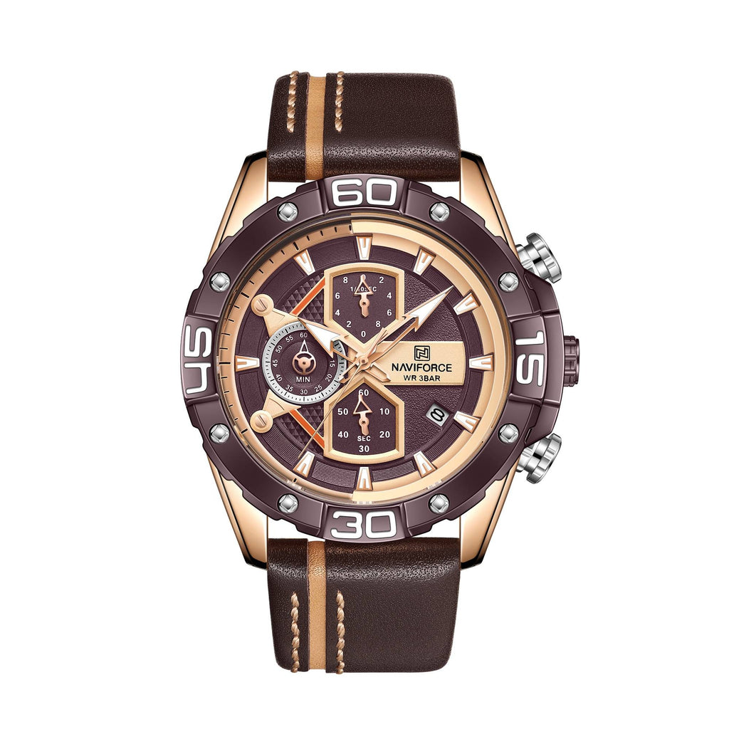 Fashion Skeleton Drei-Augen Wasserdichte Herrenuhr – Bild 5 | LuxeStyle