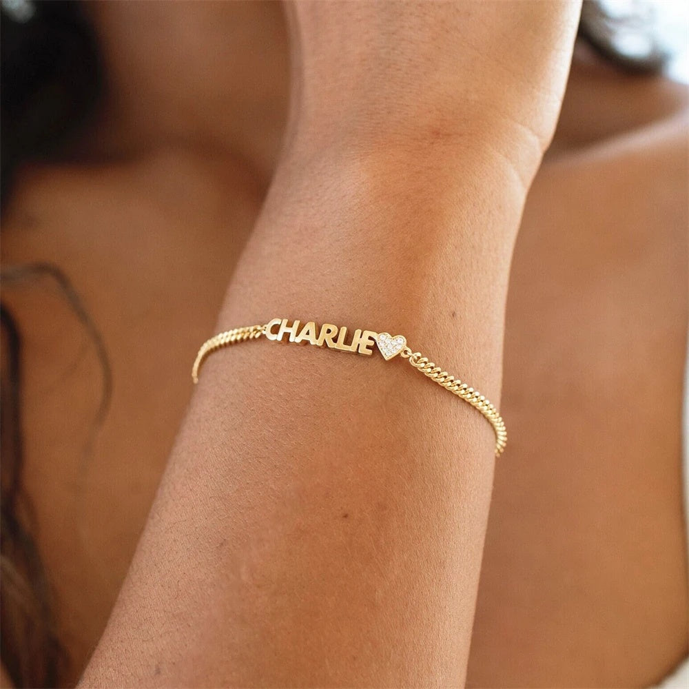 Retro Armband aus Edelstahl