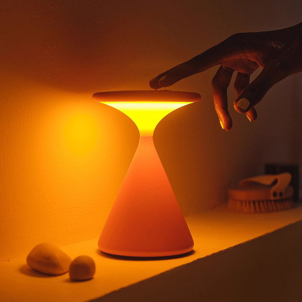 Nordisches Sanduhr-Nachtlicht USB | LuxeStyle