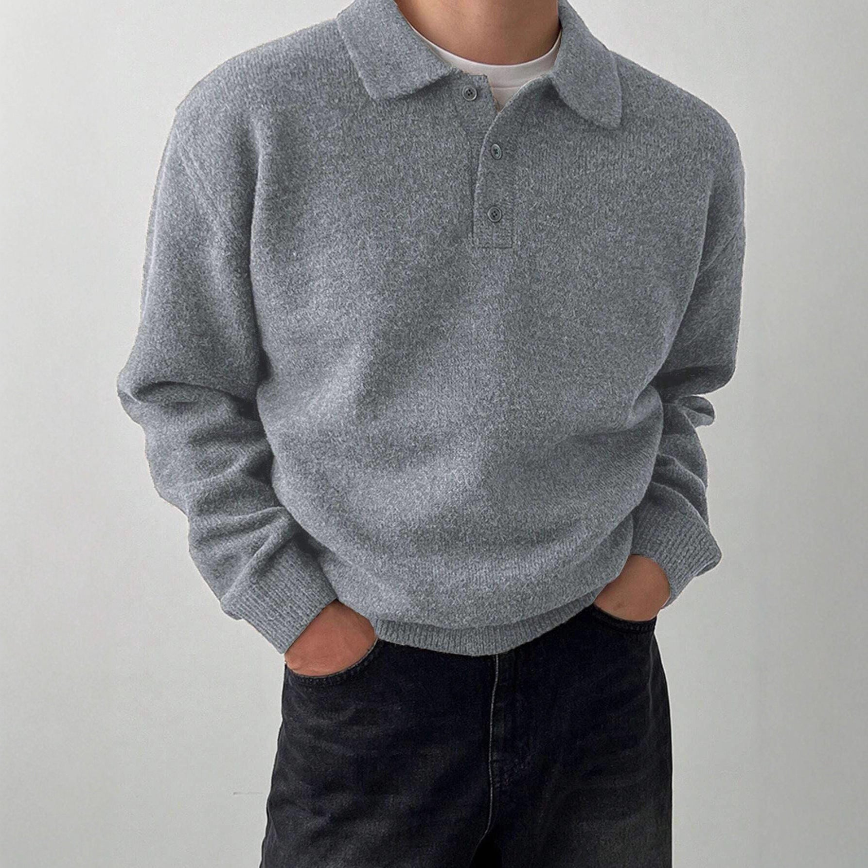 Turtleneck-Pullover für dicken Mantel