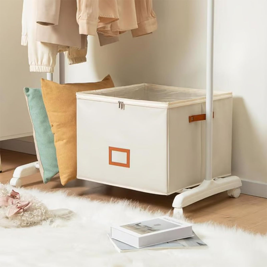 Beige Schuhbox mit Grid – Bild 7 | LuxeStyle