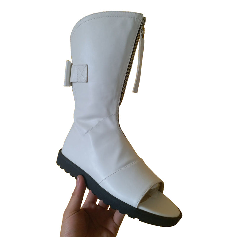 Damen Sandalenstiefeletten mit Reissverschluss – Bild 4 | LuxeStyle