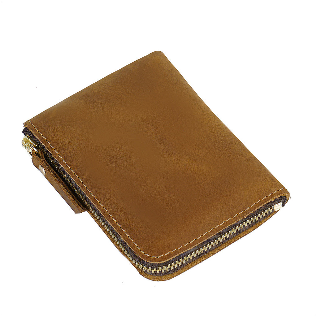 Handgemachtes Vintage Leder Portemonnaie
