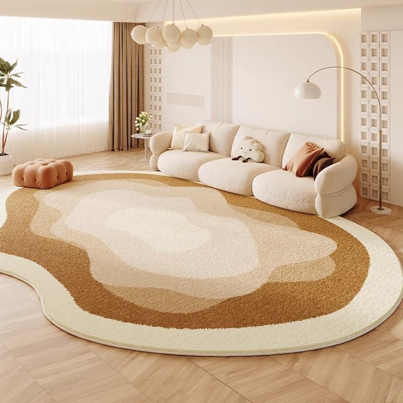 Geometrisches Creme‑Rug aus Polyester – Bild 7 | LuxeStyle