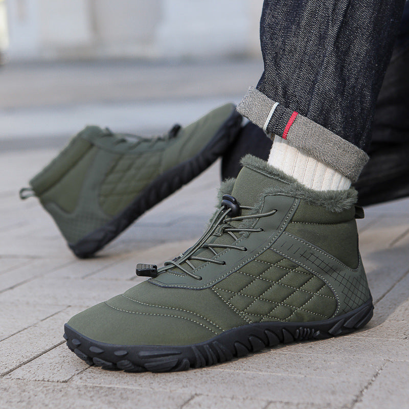 Winter-Baumwollschuhe aus Samt – Bild 5 | LuxeStyle