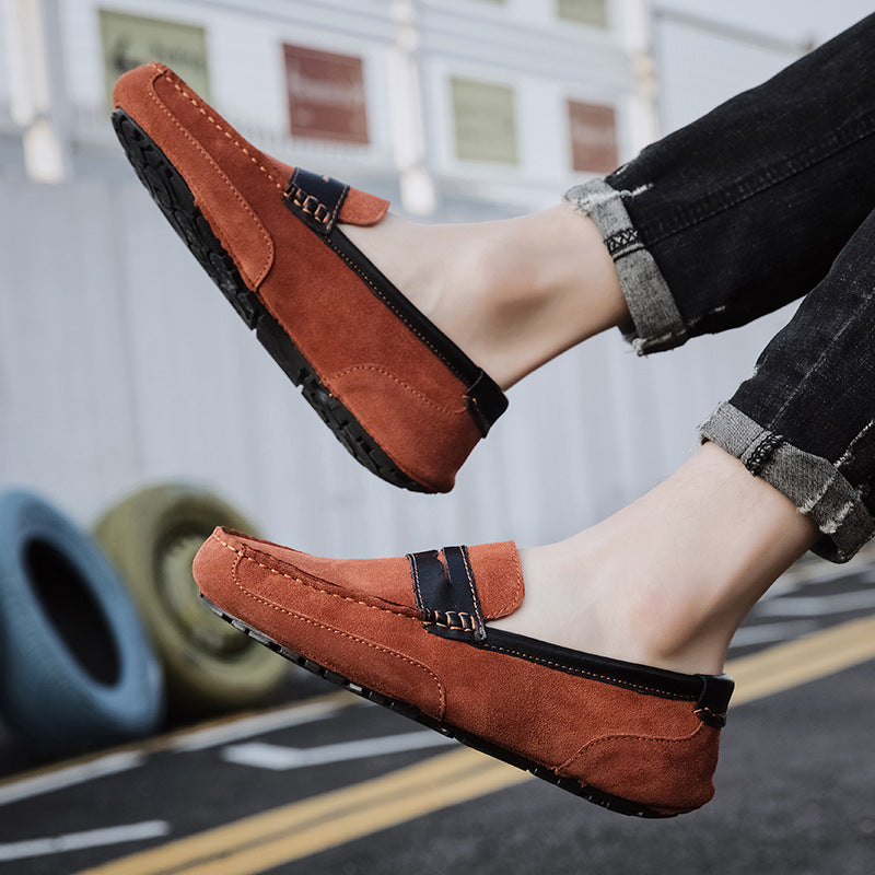 Farbblock-Loafer