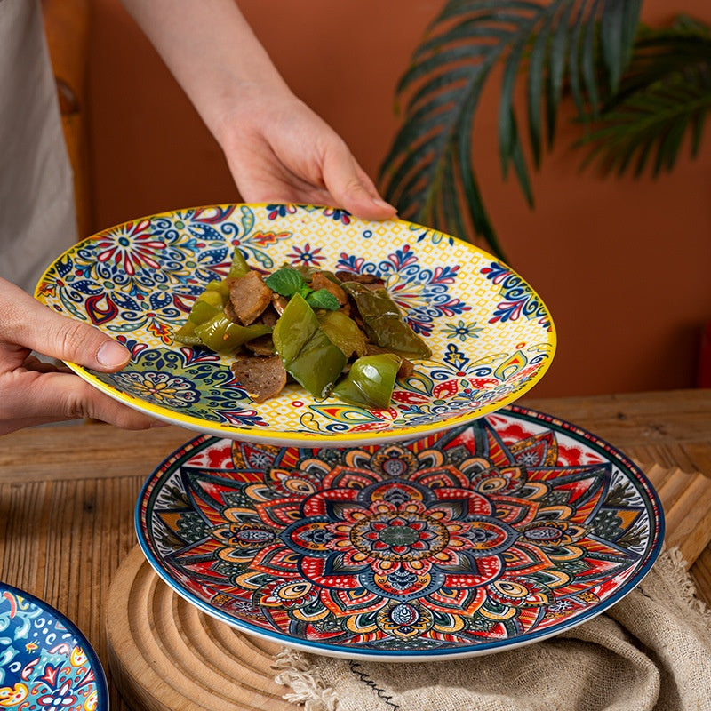 Keramik-Servierplatte «New Bohemian» – Bild 12 | LuxeStyle