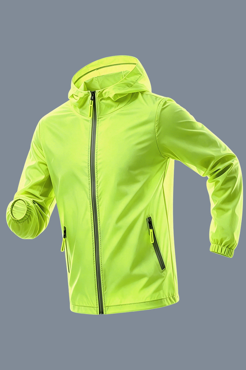 Leichte Outdoor Kapuzenjacke für Herren