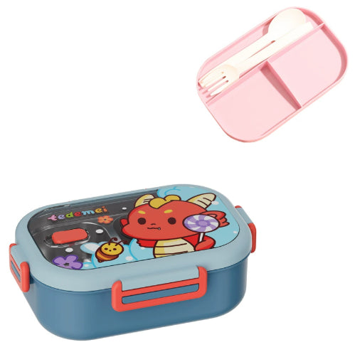 Lunchbox mit zwei Fächern, Edelstahl – Bild 6 | LuxeStyle