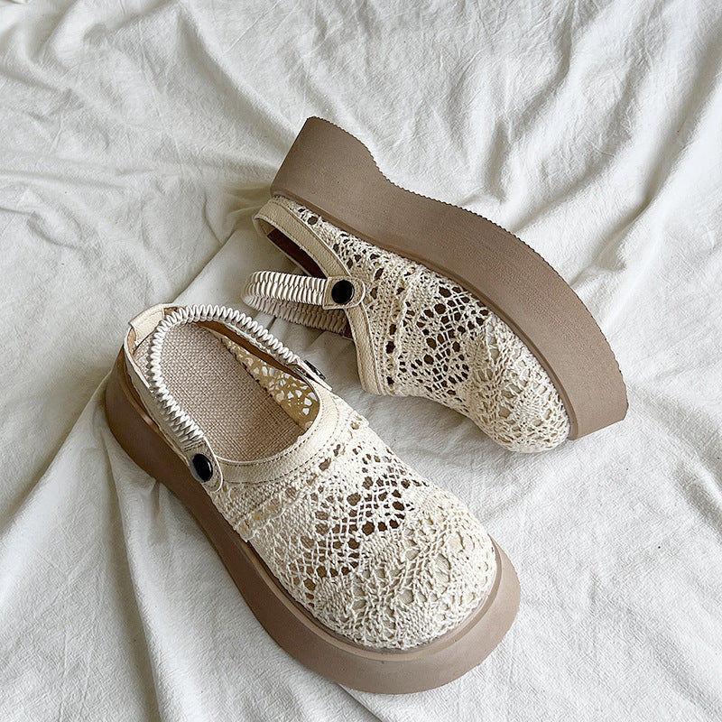 Hohle Mesh-Sandalen für Pendler – Bild 2 | LuxeStyle