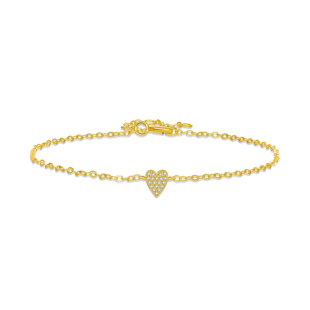Retro Armband Herz aus 925er Sterlingsilber – Bild 5 | LuxeStyle