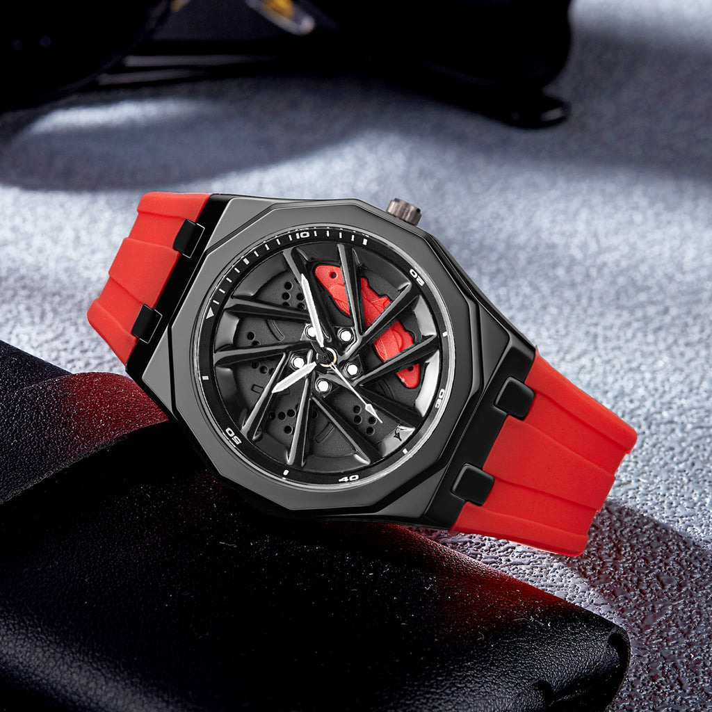 Drehbare Herren-Armbanduhr