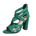 Sandalen mit hohem Blockabsatz – Bild 21 | LuxeStyle