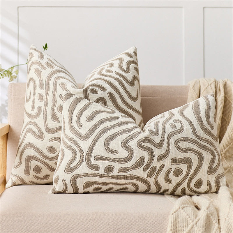 Luxus Sofa Kissen Labyrinth